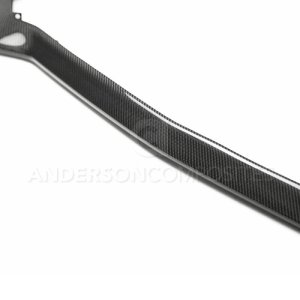 Ford Mustang Front Splitters - Anderson Composites - Type-OE - Carbon Fiber - `18-`20
